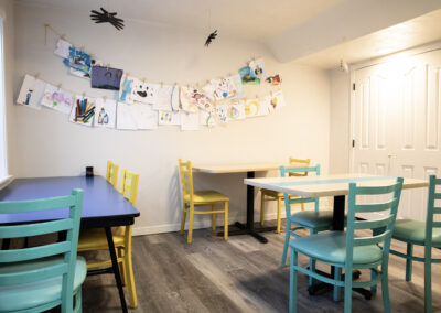 art room at blue horse after school